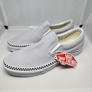 NWT Vans Slip-On Checker Shoes 7.5M/9W